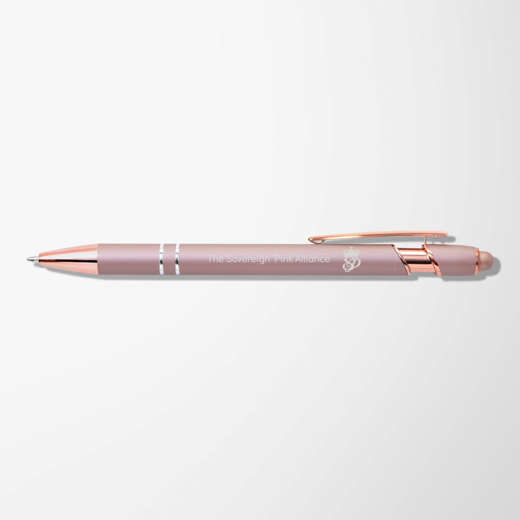 Custom Sovereign Pink Alliance pens (50 ct)